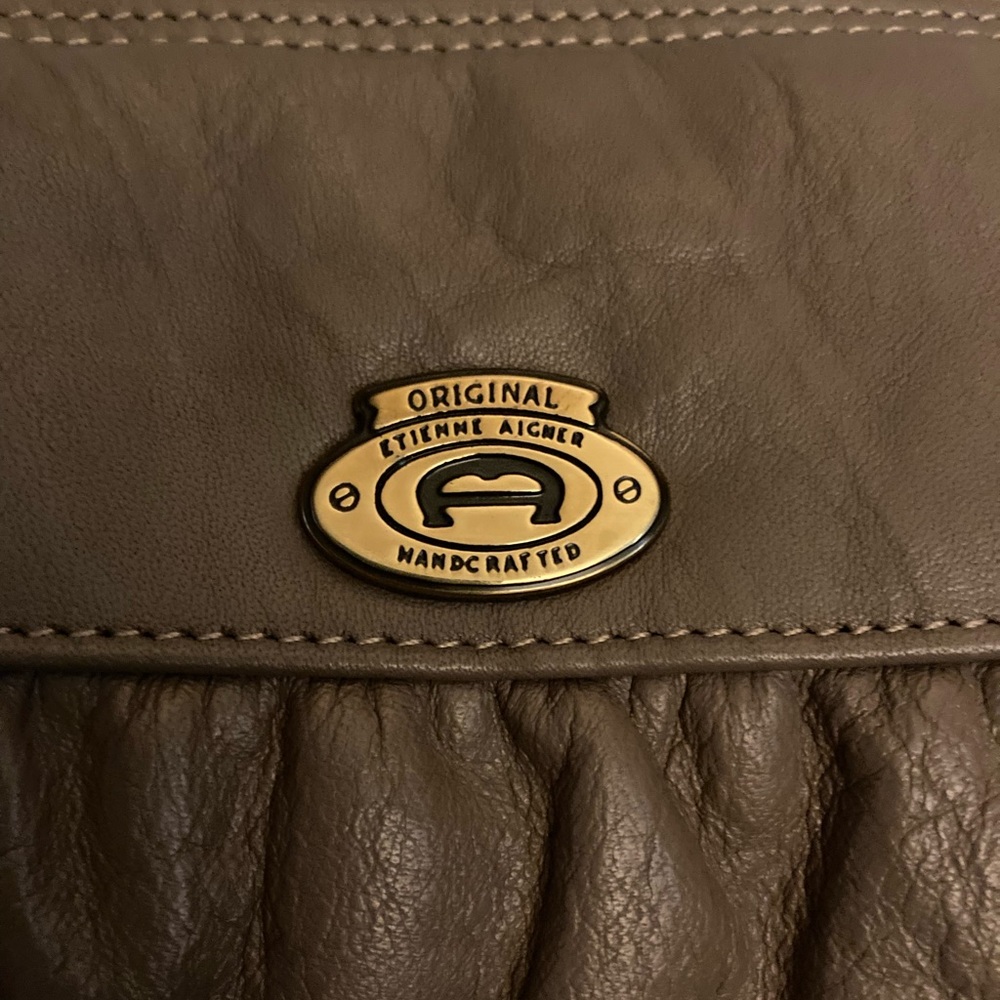 Original Etienne Aigner Handcrafted Leather Purse